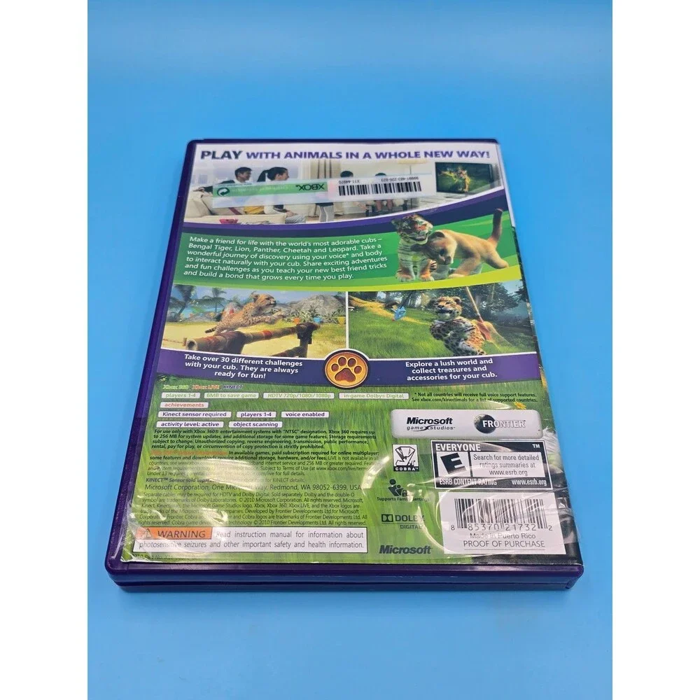 Kinectimals (Microsoft Xbox 360, 2010)